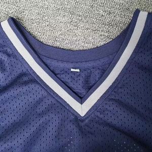 เสื้อบาสเก็ตบอลชายสีดำ รุ่น 3 ERESION ของ Micah Corporation Custom GEORGETOWN แบบระบายอากาศได้ดี พิมพ์ลายบนผ้าตาข่าย เหมาะสำหรับฤดูร้อน ทรงปกติ - Product Image 4