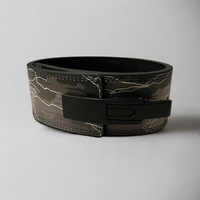 Nouvelle ceinture de gymnastique Anime Logo personnalisé en cuir de vachette populaire pour l'haltérophilie et le soutien du dos ceinture de levage en cuir de Fitness personnalisée