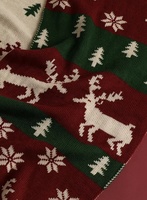 Foulard de luxe en laine de cachemire pour hommes et femmes, écharpe de noël, motif flocon de neige, vente en gros