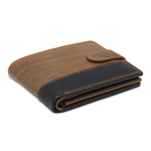 <b>RFID</b> Blocking Top Grain Cowhide Multi <b>Cards</b> Slots Men Leather <b>Cards</b> Holder <b>Wallet</b> for Him for Gifting Use from India - Product Image 1
