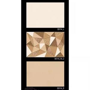 Azulejos de pared de cerámica brillante de 300x450mm de alta calidad, diseño moderno de espejo 3D, acabado esmaltado pulido, decoración de baño - Product Image 6