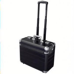 Valise en aluminium ALUMAXX Discovery 47,5 x 38,5 x 22,5 cm Noir avec Pilotenkoffr - Product Image 2