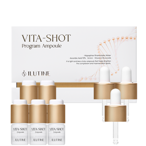 Suero para el Cuidado de la Piel con Alfa Arbutina, Ampolla Iluminadora, Vitamina C Estabilizada, Ácido Hialurónico para el Cuidado Facial Antienvejecimiento, 4 Semanas - Product Image 1