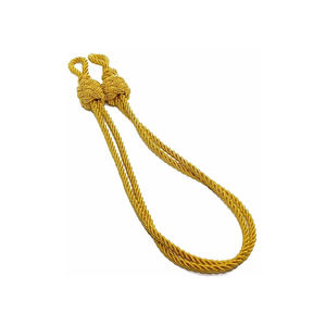 Cordón de Gorra Textil para el Hogar de Alta Calidad, Hecho a Medida por OEM, Ajustable, Color Personalizado al por Mayor, Diseño de Logotipo, Acabado Recubierto, Hilo de Bullion - Product Image 6