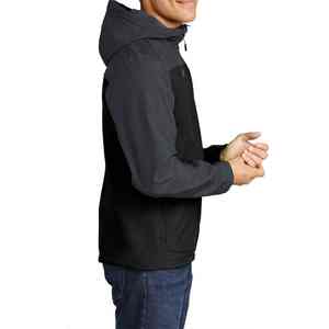 Veste imperméable softshell de haute qualité pour homme, idéale pour la randonnée et le ski en hiver, design décontracté et tendance, vente en gros personnalisée - Product Image 4