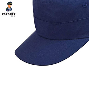หมวกป้องกันสีฟ้าของบริษัททหารม้า SKT สำหรับผู้ชายทำด้วยมือปักลวดลายวัสดุที่ดีที่สุดสำหรับฉากสบายๆ - Product Image 6