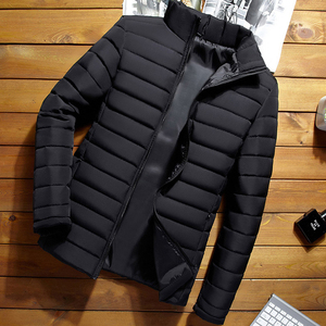 Meilleures ventes Veste matelassée à manches longues pour hommes fabriquée au Pakistan OEM Custom Winter Warm Quilted Outerwear High Quality Manufacturer - Product Image 5