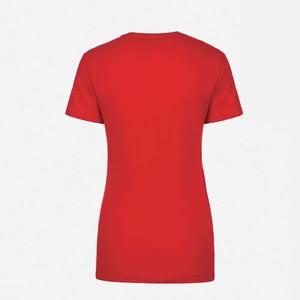 T-shirt pour femme en tissu doux avec logo personnalisé, col rond confortable, style décontracté et ample, t-shirt actif de style féminin de niveau supérieur - Product Image 6