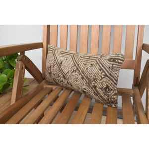 Beige Kilim Wool Pillow 8x16 Inch Luxury Accent Pillow with Vintage & <b>Fluffy</b> Pattern Woven & Printed for Sofa <b>Bedding</b> Christmas - Product Image 3