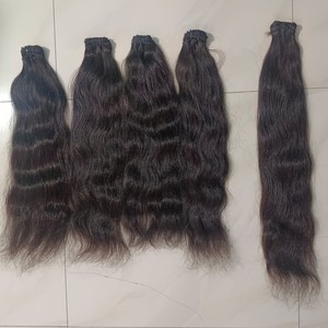 Extensions de cheveux humains vierges indiens à double trame personnalisées de qualité supérieure Toutes les couleurs - Product Image 6