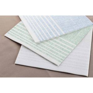 Serviettes imprimées Nairobi bleues 40x40cm, tissu doux et absorbant, 600 pièces, B2B - Product Image 1