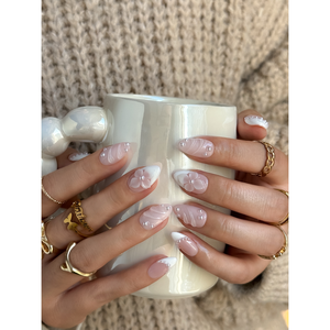 Faux ongles à presser French Pearl Kiss - Product Image 3