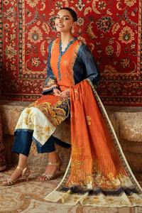 2025 proveedor directo de fábrica señoras 3 piezas verano Shalwar Kameez diseño tradicional hasta la rodilla cuello redondo traje de césped lavable - Product Image 6