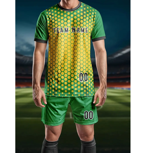 Vente en gros sur mesure Vêtements de football américain de haute qualité de haute qualité Respirant Sublimation Team Crop Top Soccer Jersey Design - Product Image 2