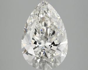 Diamante Cultivado en Laboratorio, Corte Pera, 3.05ct, F VS1, para Joyería, Diamante CVD - Product Image 1