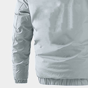 Nouveau design de vestes à capuche gonflables, vestes de mode intelligentes, nouvelles vestes gonflées imprimées avec logo personnalisé pour hommes - Product Image 5