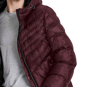 Veste matelassée d'hiver pour homme, personnalisée, design ODM, imperméable, respirante, avec capuche, style streetwear - Product Image 6