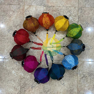 Factory Wholesale Vietnamese Silk <b>Lantern</b> Full Sizes for Wedding Decorative Supplies Decorative <b>Bamboo</b> <b>Lantern</b> Hanging - Product Image 1
