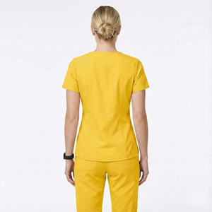 Tenues médicales élégantes pour femmes, ensembles d'uniformes d'infirmière, hôpital, médecin, dentiste, design personnalisé, couleur, logo propre, ensembles de blouses en gros - Product Image 4