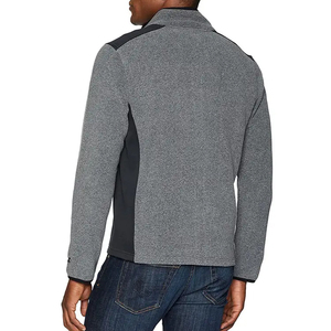 Matériau confortable et respirant hiver chaud hommes veste polaire meilleur prix veste d'hiver légère veste polaire - Product Image 2