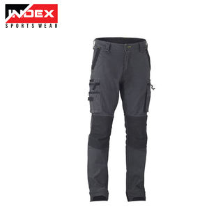 Nouveau pantalon tactique printemps automne extérieur multi-fonction multi-poches couleur unie respirant micro-élastique Cargo pantalon - Product Image 3