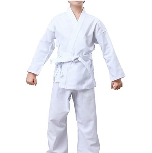 Uniforme de artes marciales superventas, trajes de Karate Gi, Kimono Bjj, uniforme de Judo Karate, Taekwondo, traje de Karate de calentamiento en blanco para adultos - Product Image 6