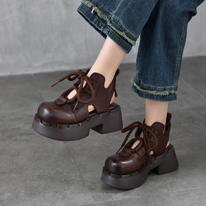 Chaussures Derby en cuir pour homme, de qualité supérieure, à lacets, confortables, décontractées, formelles, pour affaires et occasions spéciales - Product Image 2