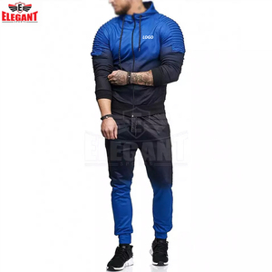 Survêtement de jogging pour hommes 100 % polyester, avec impression de logo personnalisée, dernier design et sur mesure, vente en gros - Product Image 2