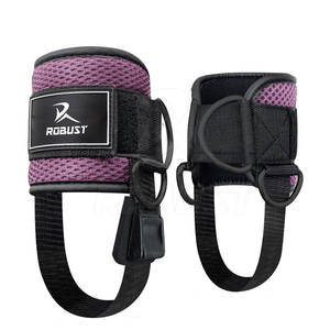 Sangles de cheville en néoprène faciles à porter avec fermeture à double anneau, maintien et ajustement confortables, design simple, unisexe - Product Image 3