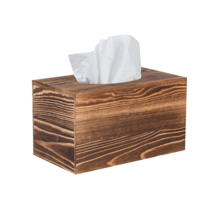 Boîte à mouchoirs rectangulaire de luxe en bois de noyer de qualité supérieure Boîte à mouchoirs décorative pour restaurant Boîte à mouchoirs rectangulaire moderne en bois - Product Image 4