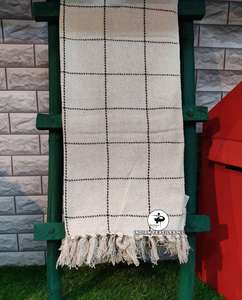 Manta India hecha a mano de 100% algodón de lujo para sala de estar Material suave a precio económico - Product Image 1