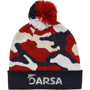 Bonnet en tricot acrylique pour femmes, hiver 100%, mode personnalisée, bonnet jacquard avec pompon en fourrure - Product Image 1