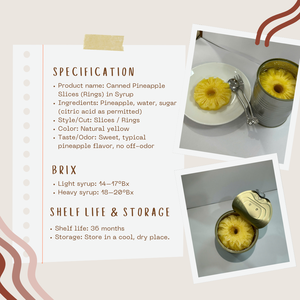 Ananas en conserve de qualité supérieure, sucré et rafraîchissant, en morceaux dans du sirop, vrais fruits - Product Image 6