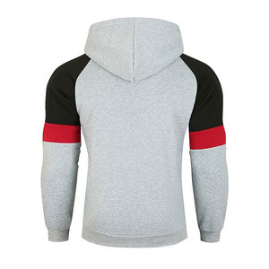 Sweat-shirts décontractés pour hommes en coton 100% doublé polaire, coupe classique, couleur personnalisée, anti-boulochage, motif uni, haute qualité - Product Image 3