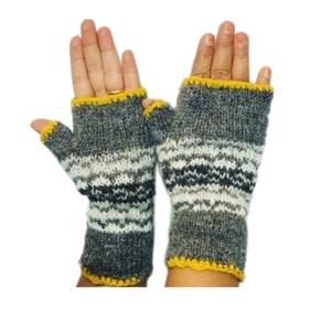 High Quality Women's Winter Warm <b>Knitted</b> Woolen Fingerless <b>Gloves</b> for Cycling and Skiing in Outdoor Sports - Product Image 5