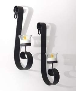 Portavelas decorativo para el hogar, vela metálica confiable para colgar en la pared, tarro de vela de alta calidad estándar disponible - Product Image 2