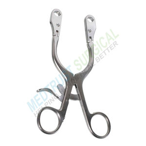 Rétracteur cervical manuel en acier inoxydable, instruments chirurgicaux, ensemble d'instruments réutilisables de haute qualité - Product Image 1