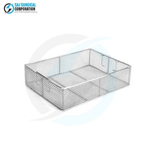 Canasta de Acero Inoxidable de Precisión para Instrumentos Médicos de Recuperación en Procedimientos Endoscópicos Gastrointestinales y Urológicos - Product Image 1
