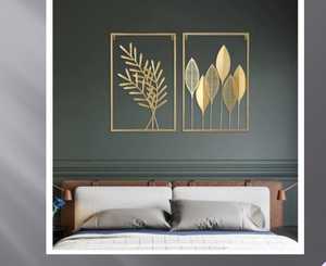 ประติมากรรมตกแต่งศิลปะโลหะ3D ผนังติดตั้งง่ายเหมาะสำหรับตกแต่งบ้านและโรงแรม - Product Image 5