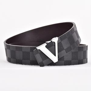 Pu Leather <b>Belt</b> for <b>Men</b> Alloy Casual Formal Including Vintage <b>Western</b> Fashion Customizable with Custom Logo - Product Image 5