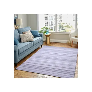 Best Market Price Top Notch Quality 100% Wool & Cotton Material Made Embroidered Woven Rugs from Indian Supplier