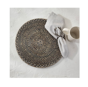 Artesanías ratán cargador placa redonda al por mayor mejor precio calidad exclusiva ratán mantel superventas venta - Product Image 3