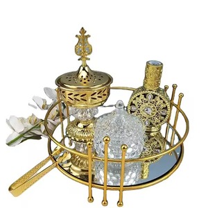 เครื่องหอมโลหะประดิษฐ์จากผู้ผลิตอินเดีย2k25ใหม่เครื่องหอมในบ้านสไตล์ยุโรปในร่ม - Product Image 4