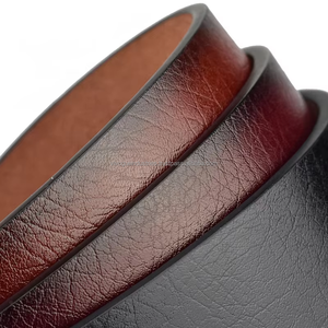 Cinturón de Cuero Vacuno para Hombre de Alta Calidad OEM ODM, Diseño Personalizado, Hebilla de Aleación Vintage Informal y Resistente - Product Image 6