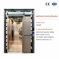 Ascenseur hydraulique pour maison, élévateur électrique pour fauteuil roulant, accessibilité sur 3 étages, modèle économique, certifié CE, sur mesure