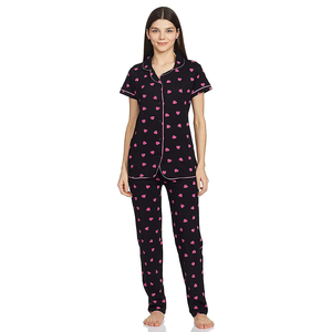 Gran oferta, camisón para mujer, ropa de dormir, algodón cómodo, calidad exportada, correa de espagueti a la moda, ropa de dormir para mujer de Bangladesh - Product Image 1