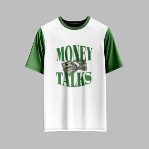 T-shirt graphique de luxe pour homme, manches courtes, streetwear décontracté, tissu en coton doux, logo personnalisé, fournisseur en gros OEM - Product Image 5