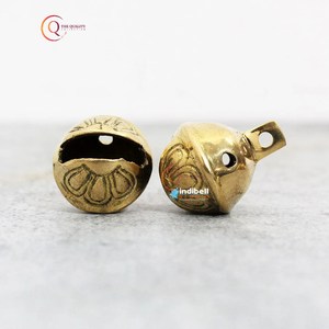 Mini campanas de Navidad doradas surtidas de diseño de lujo para árbol de Navidad decoración de pared del hogar fiestas festivas en decoración de Hotel Resort - Product Image 6