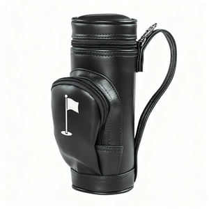 Sac de golf en PU avec logo personnalisé, sac d'accessoires pour club de golf d'équipe, sac de tee de golf - Product Image 1