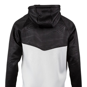Sweat à capuche pour homme, hiver, 100% coton, polaire, fermeture éclair, séchage rapide - Product Image 5